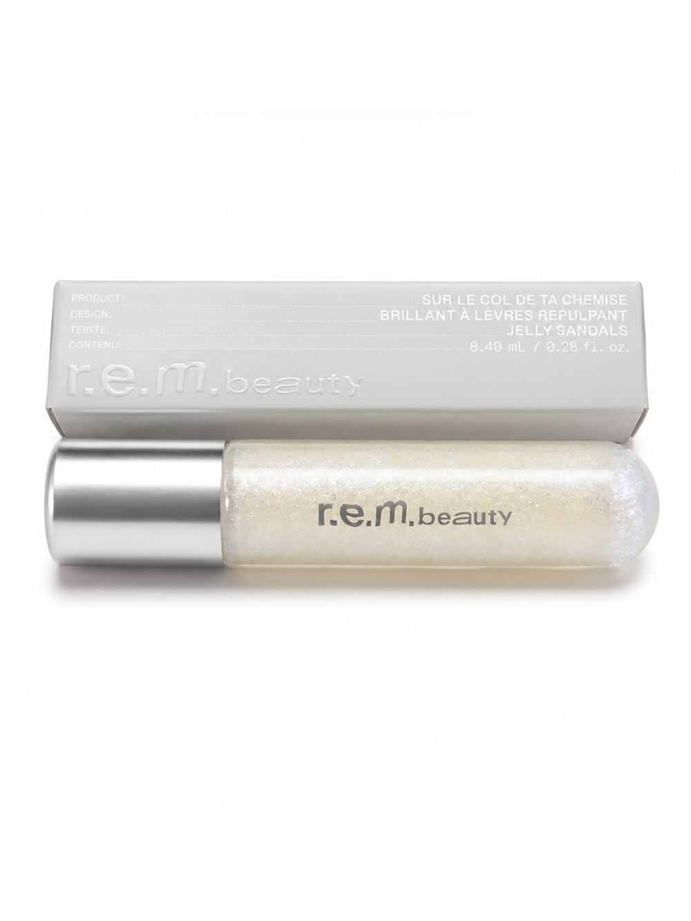 r.e.m. beauty On Your Collar Plumping Lip Gloss Jelly Sandals 8.4 mL New in Box